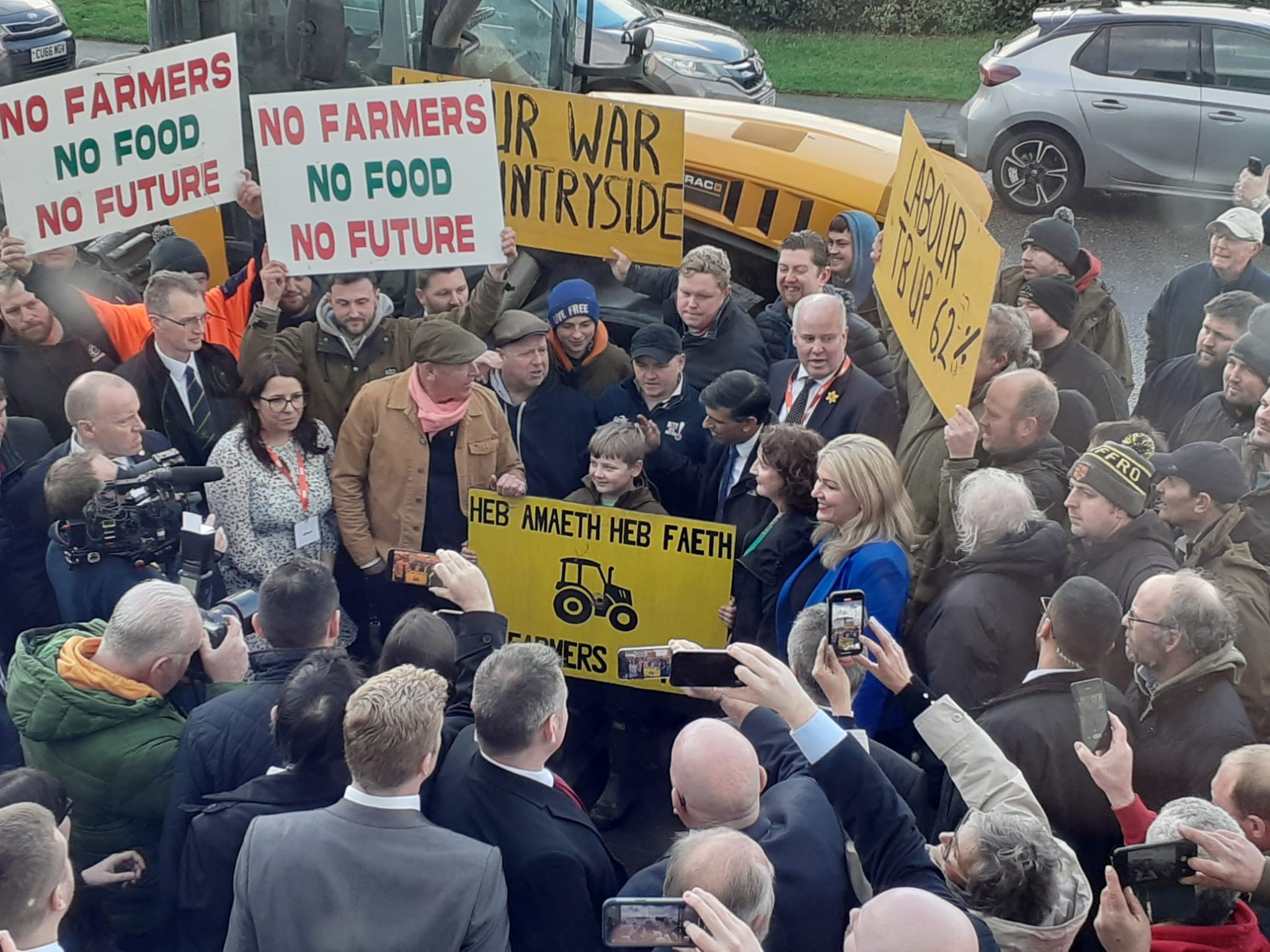 No Farmers No Food Llandudno